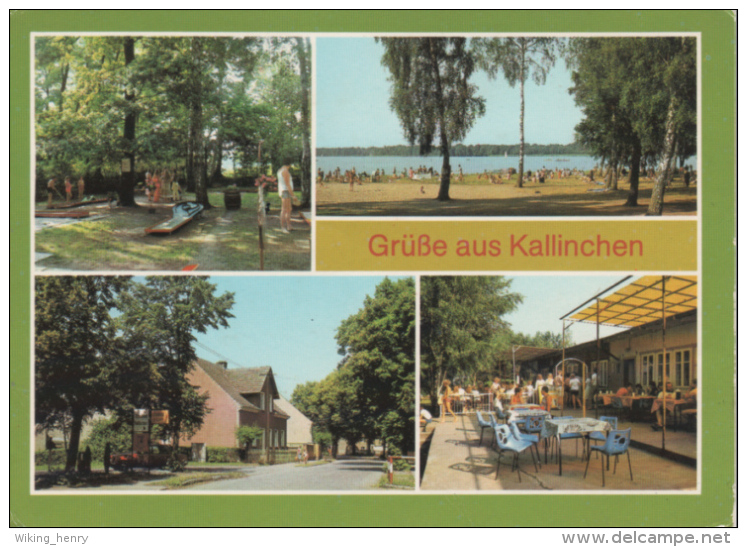 Zossen Kallinchen - Mehrbildkarte 3    Mit Minigolf - Zossen