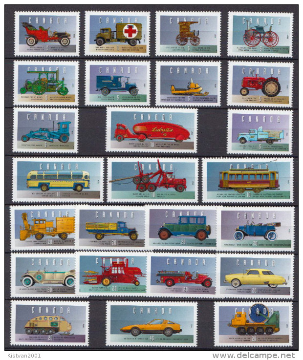 Canada MNH Set - Cars