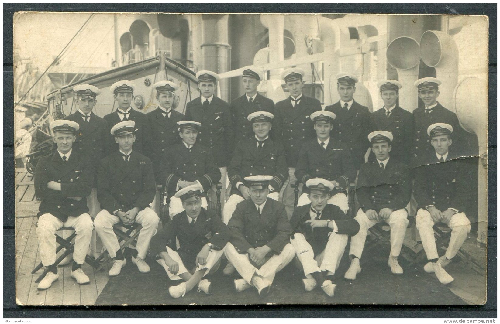 Australia Exchange Studios, Pitt Street, Sydney, RP Sailors Steamship, Ferry Postcard - Other & Unclassified