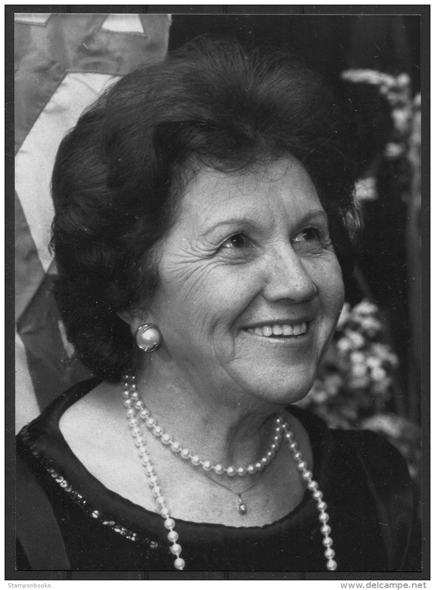 1984 Camera Press London Photo By Paul Conklin - Shoshona Shamir, Wife Of Yitzhak Shamir, Israel  (16cm X 12cm) - Famous People