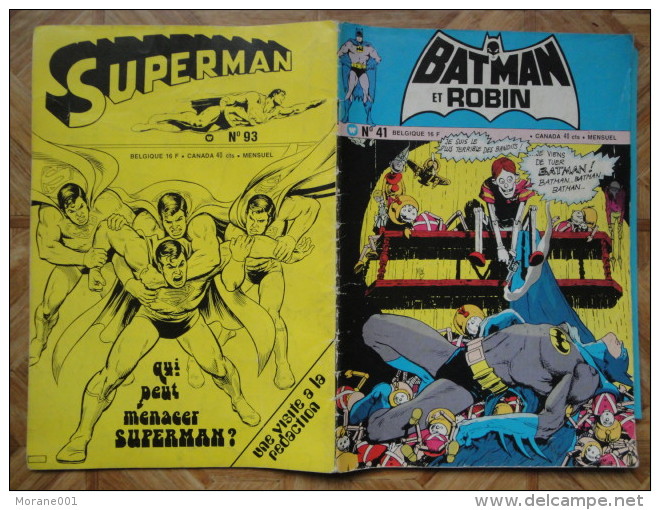 Batman Et Robin N° 41 Interpresse  Bon Etat - Batman