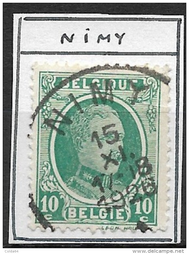 N° 194 Oblitération "NIMY" - 1922-1927 Houyoux