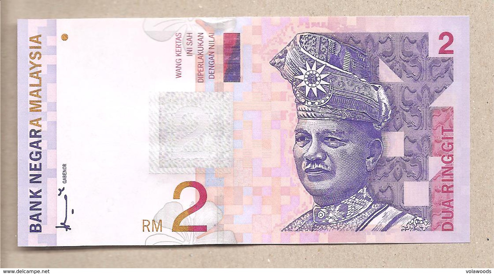 Malesia - Banconota Non Circolata FdS Da 2 Ringgit - 1996 - Malaysia