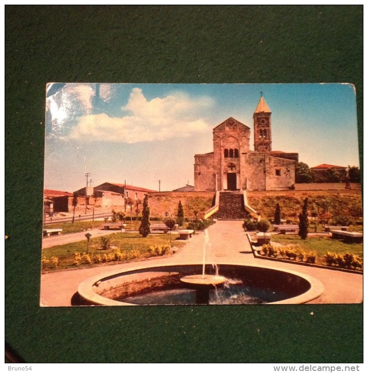 Cartolina Oristano Basilica Di S.Giusta Sardegna Viaggiata 1975 - Oristano