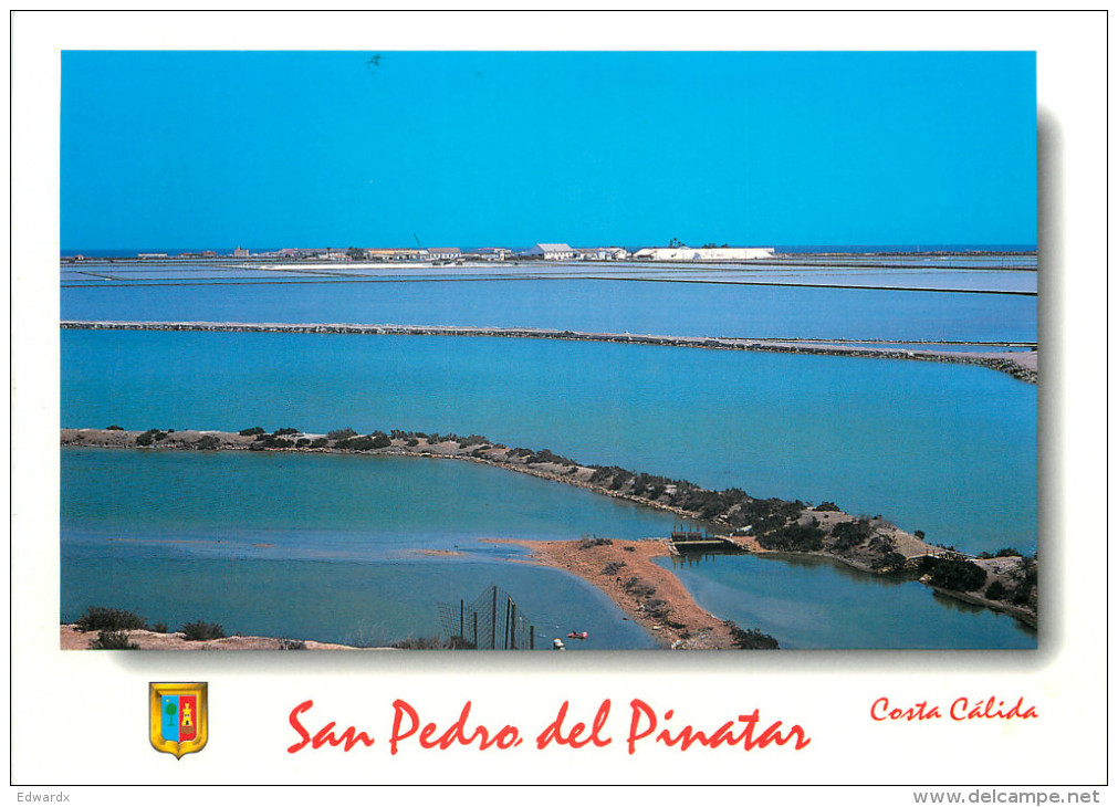 San Pedro Del Pinatar, Spain Postcard Posted 2010 Stamp - Murcia