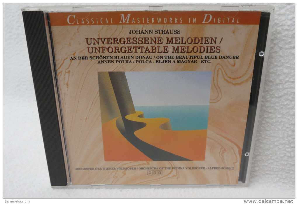 CD "Johann Strauss" Unvergessene Melodien - Opere