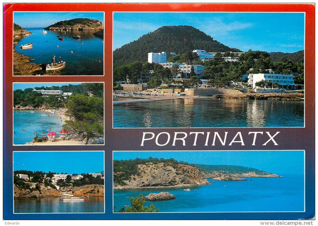 Portinatx, Ibiza, Spain Postcard Posted 1993 Stamp - Ibiza