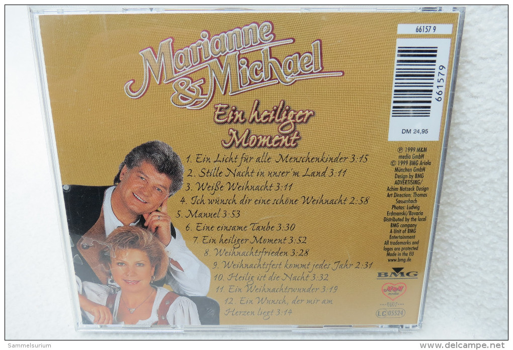 CD "Marianne & Michael" Ein Heiliger Moment - Kerstmuziek