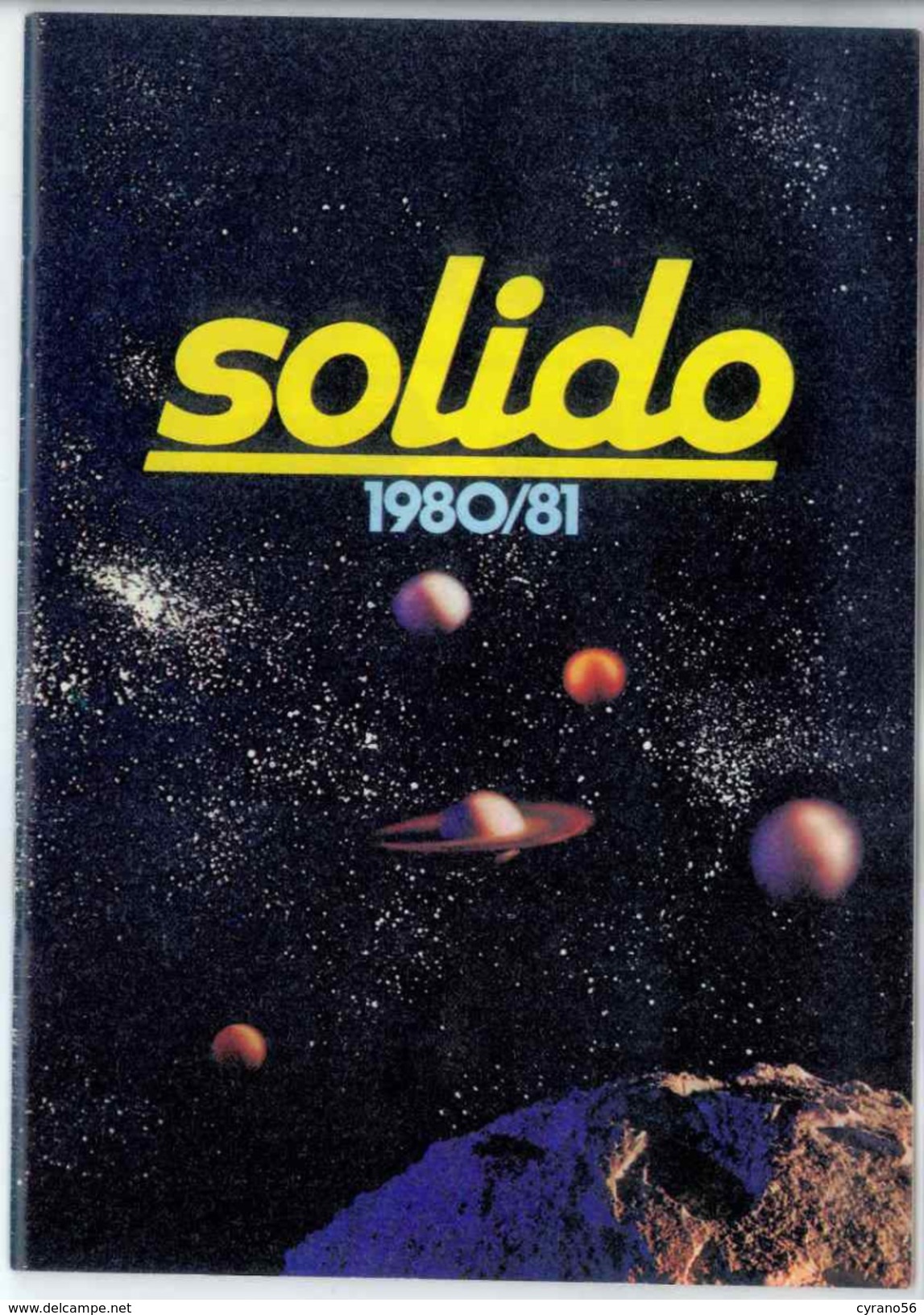 Catalogue SOLIDO 1980/81 - Catalogi