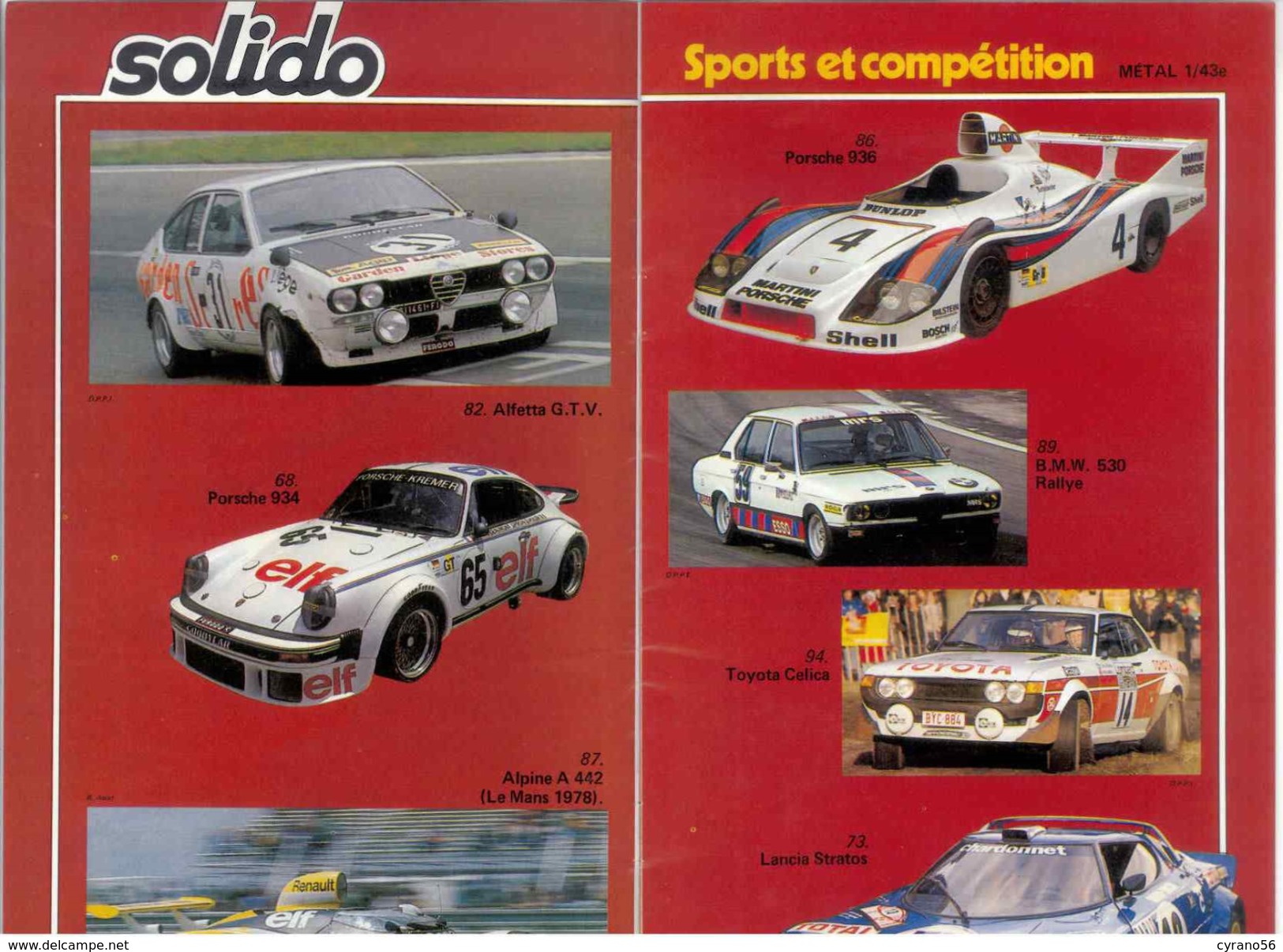 Catalogue SOLIDO 1979 Nouveautés - Catalogi