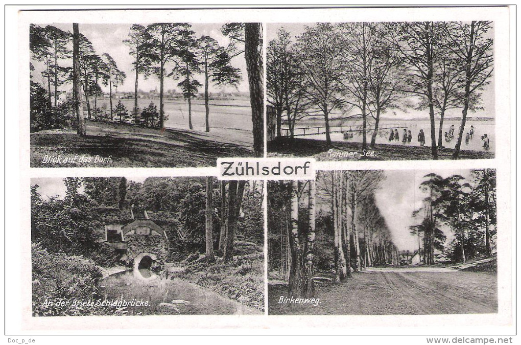 Deutschland - Zühlsdorf ( Mark ) - Alte Ansichten - 1942 - Oranienburg