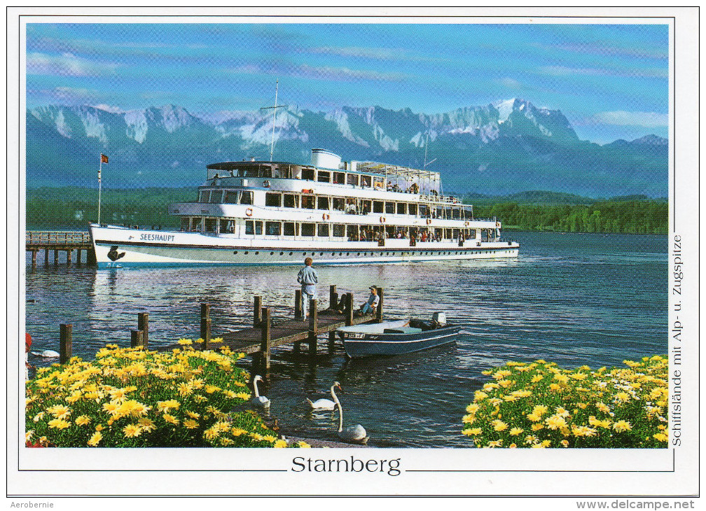 Starnberg  Mit Motorschiff  SEESHAUPT - Dampfer