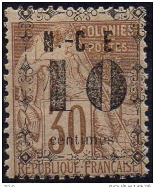 NOUVELLE-CALEDONIE - 10 C. Sur 30 C. Neuf TB - Unused Stamps
