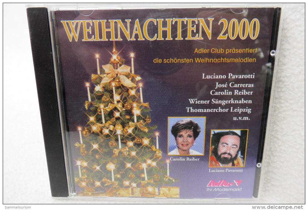 CD "Weihnachten 2000" Adler Club Präsentiert Die Schönsten Weihnachtsmelodien - Canzoni Di Natale