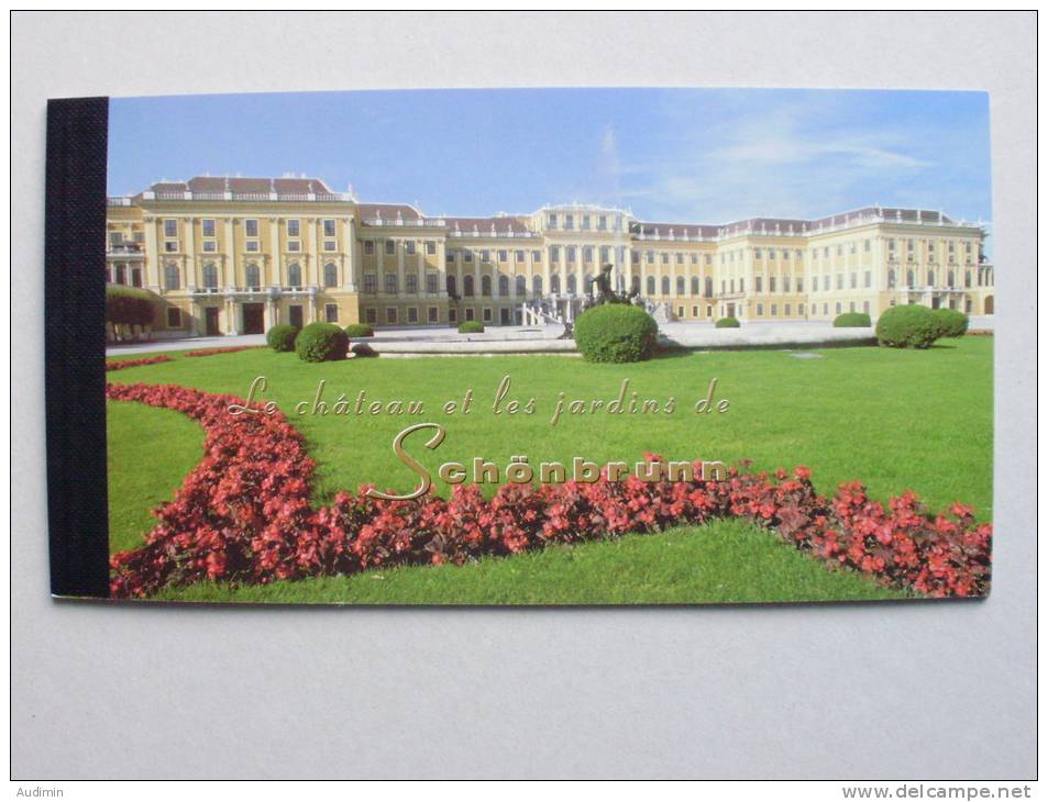 UNO-Genf 354/9 MH 3 Booklet 3 Oo Used, UNESCO-Welterbe: Schloß Schönbrunn - Markenheftchen