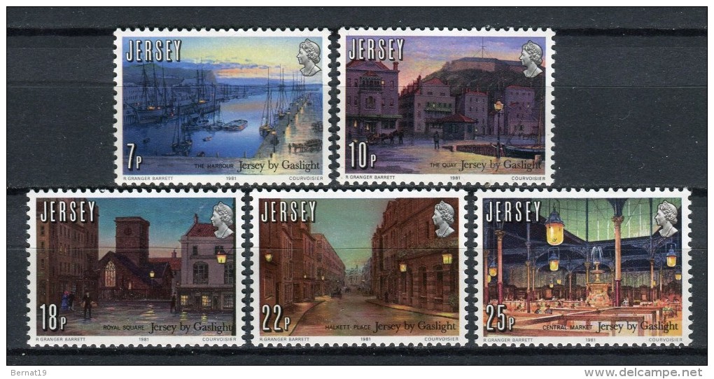 Jersey 1981. Yvert 251-55 ** MNH. - Jersey