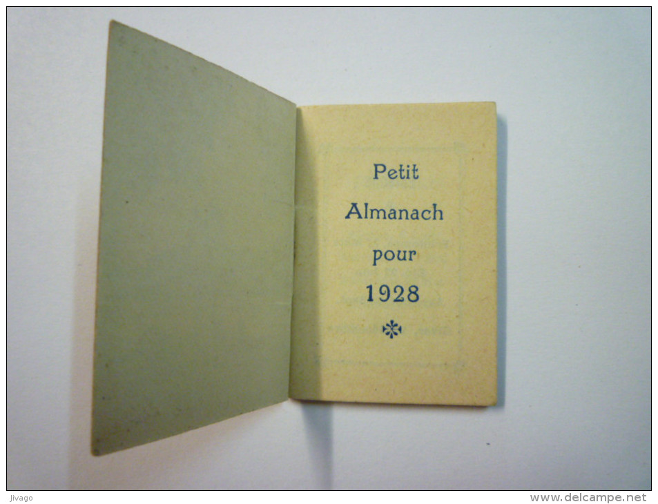 Other & unclassified - Très joli mini CALENDRIER PUB 1928 ((Format