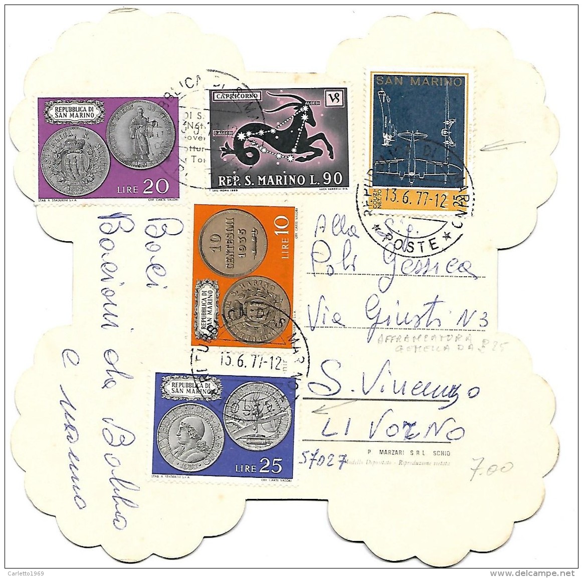 SAN MARINO  VARI - Used Stamps