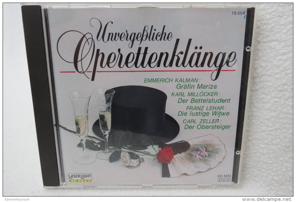 CD "Unvergeßliche Operettenklänge" - Opera