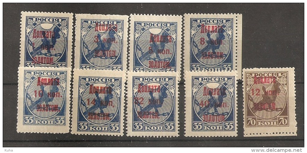 Russia Russie Russland 1924 MH - Neufs