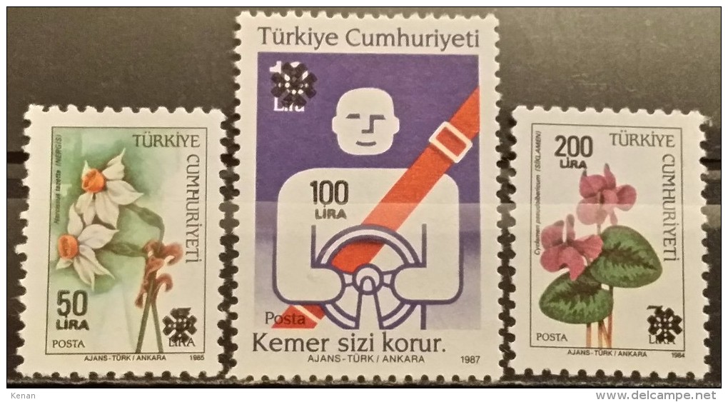 Turkey, 1990, Mi: 2880/82 (MNH) - Neufs