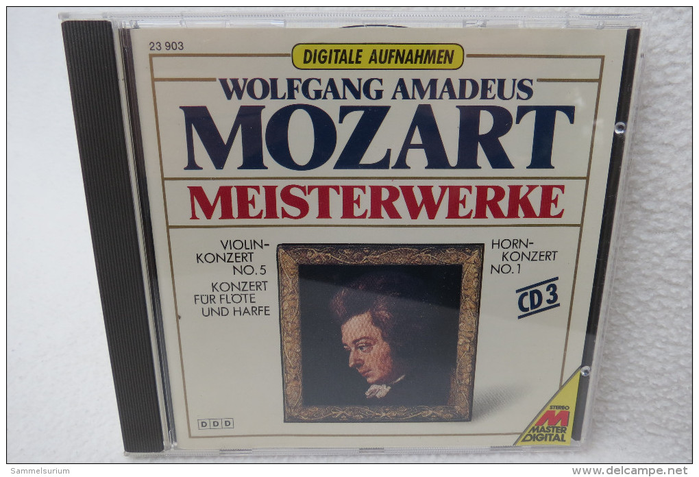 CD "Wolfgang Amadeus Mozart" Meisterwerke CD 3 - Klassik