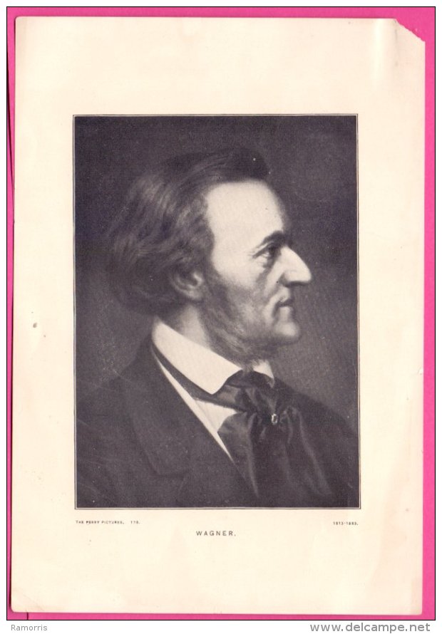 PIC00058 Perry Picture Of Composer Richard Wagner - Collections