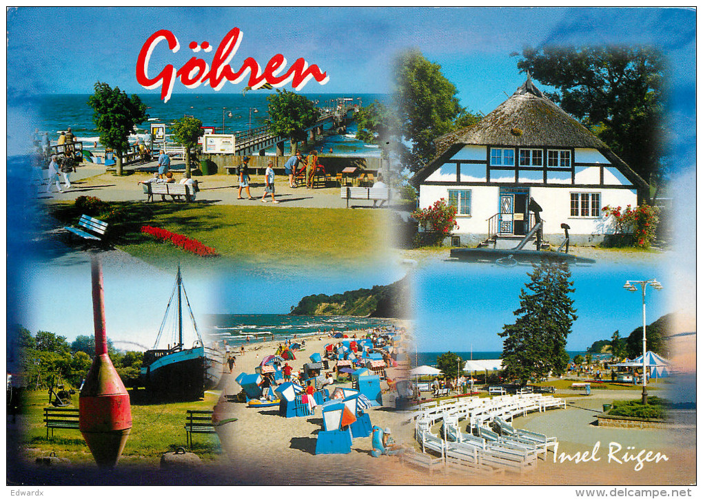 Gohren, Rugen, Germany Postcard Posted 2003 Stamp - Ruegen