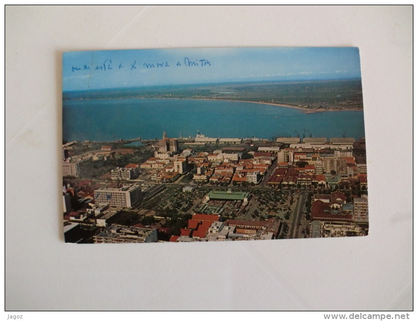 Postcard/Postal - Moçambique - Lourenço Marques - Vista Aerea Da Cidade Baixa Destacando-se O Mercado Municipal - Mozambique
