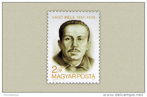 Hungary 1981. Béla Vágó Stamp MNH (**) Michel: 3503 / 0.70 EUR - Ungebraucht