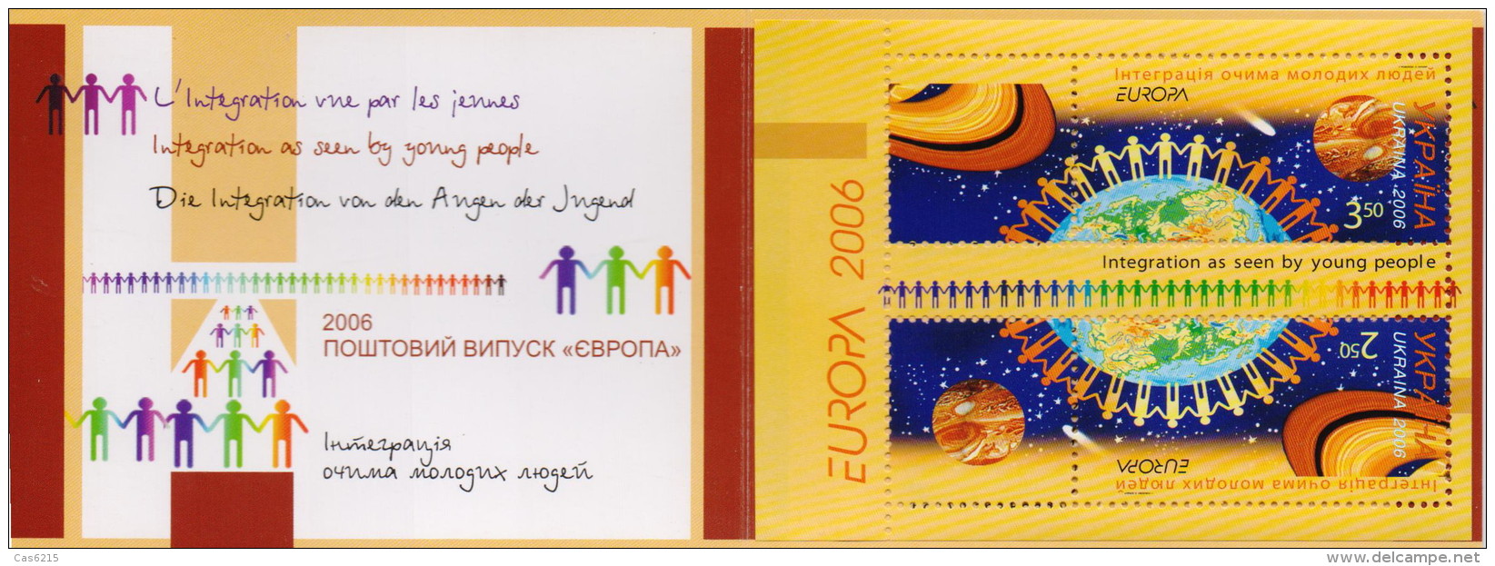 Ukraine 2006 Europa Cept Integration, 1 Booklet MNH - 2006