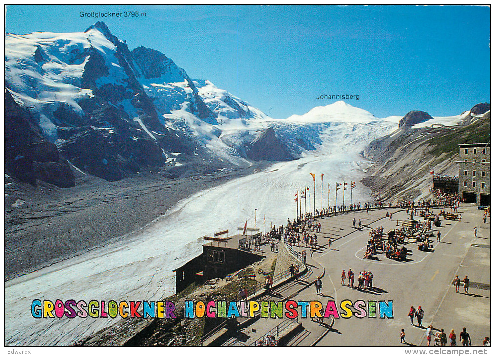 Grossglockner, Hochalpenstrasse, Karnten, Austria Postcard Posted 1992 Stamp - Other & Unclassified