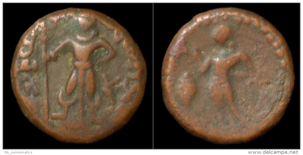 Kushan Kingdom Yahudeya AE Tetradrachm - Oriental