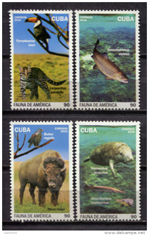 Cuba 2016 / Fauna Birds Mammals Fish MNH Aves Mamiferos Peces Säugetiere Vögel / Cu0119  33 - Otros & Sin Clasificación