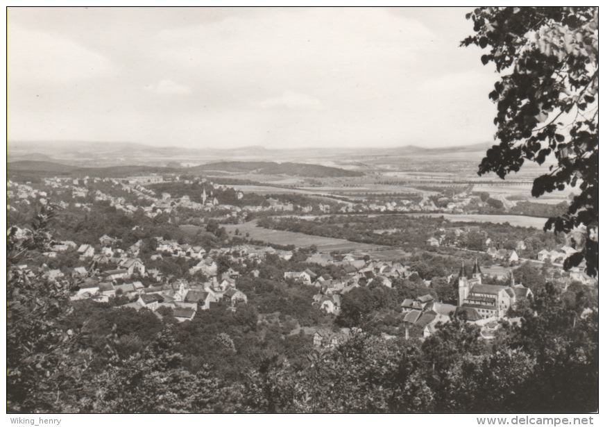 Quedlinburg Gernrode - S/w Blick Auf Gernrode Und Bad Suderode - Quedlinburg