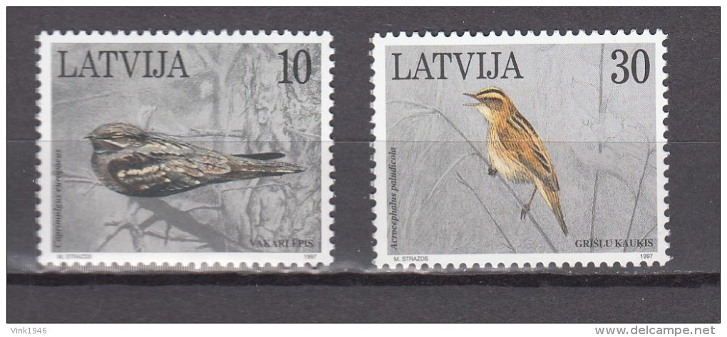 Latvija 1997,2V,part Set,birds,vogels,vögel,oiseaux,pajaros,uccelli,aves,MNH/Postfris(A2822) - Sonstige & Ohne Zuordnung