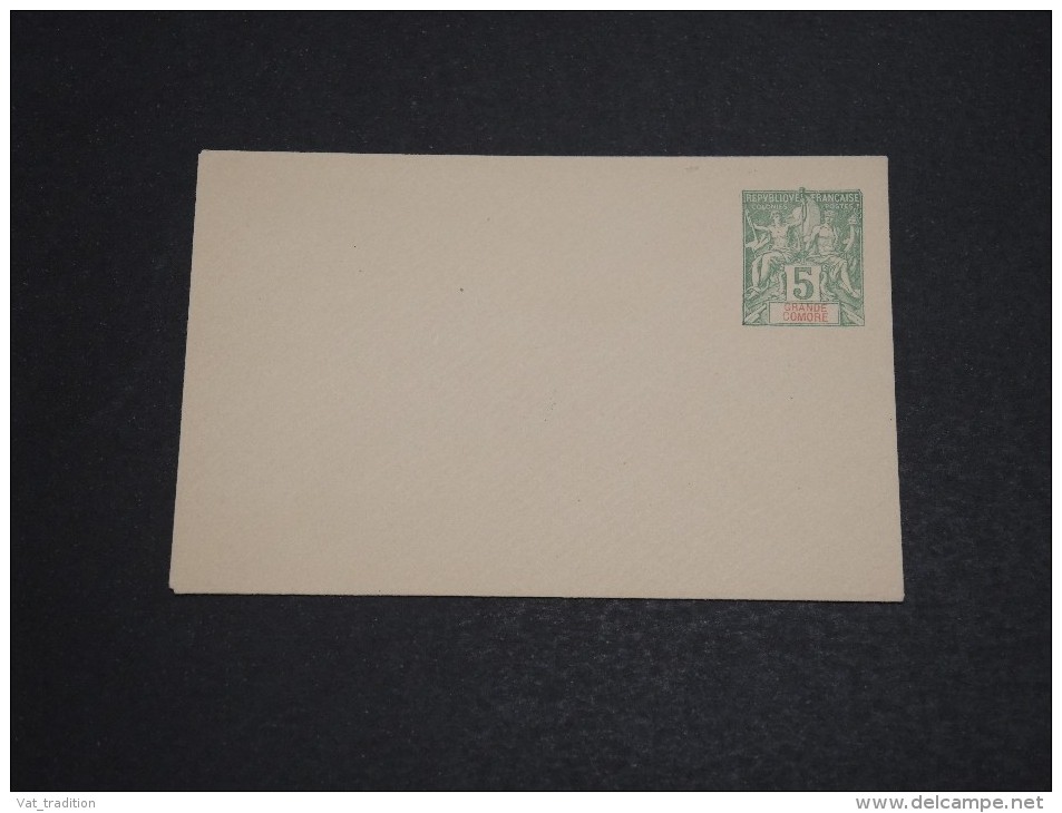 FRANCE / GRANDE COMORE - Entier Postal Type Groupe - A Voir - L  3759 - Storia Postale