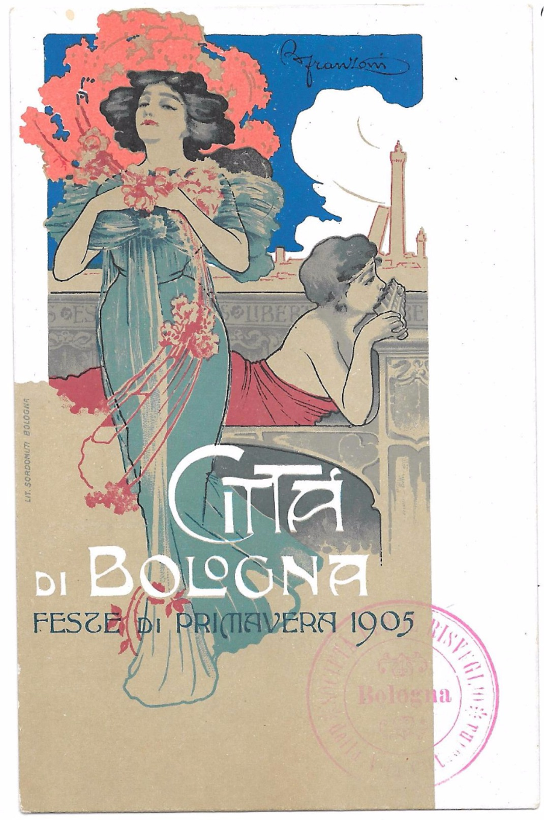 R. Franzoni - Bologna Feste Di Primavera 1905 - Manifestazioni