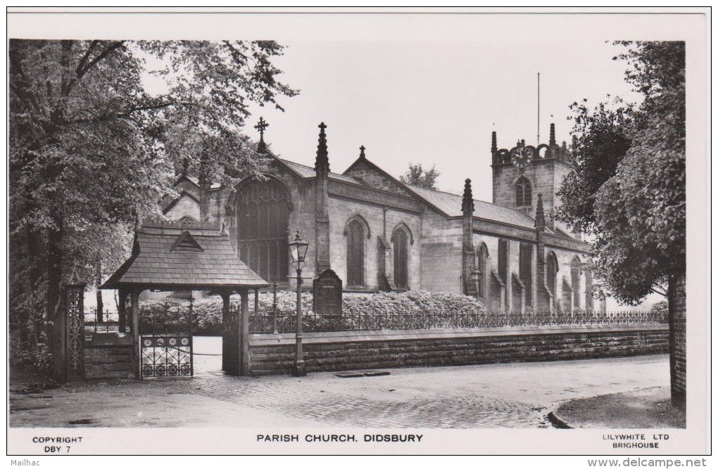 UK - LANCASHIRE - DIDSBURY - Parish Church - Autres & Non Classés