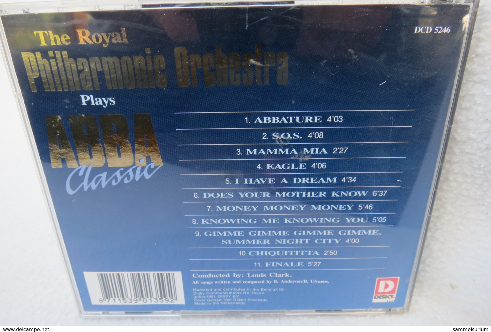 CD "The Royal Philharmonic Orchestra" Spielt ABBA Classic - Klassik