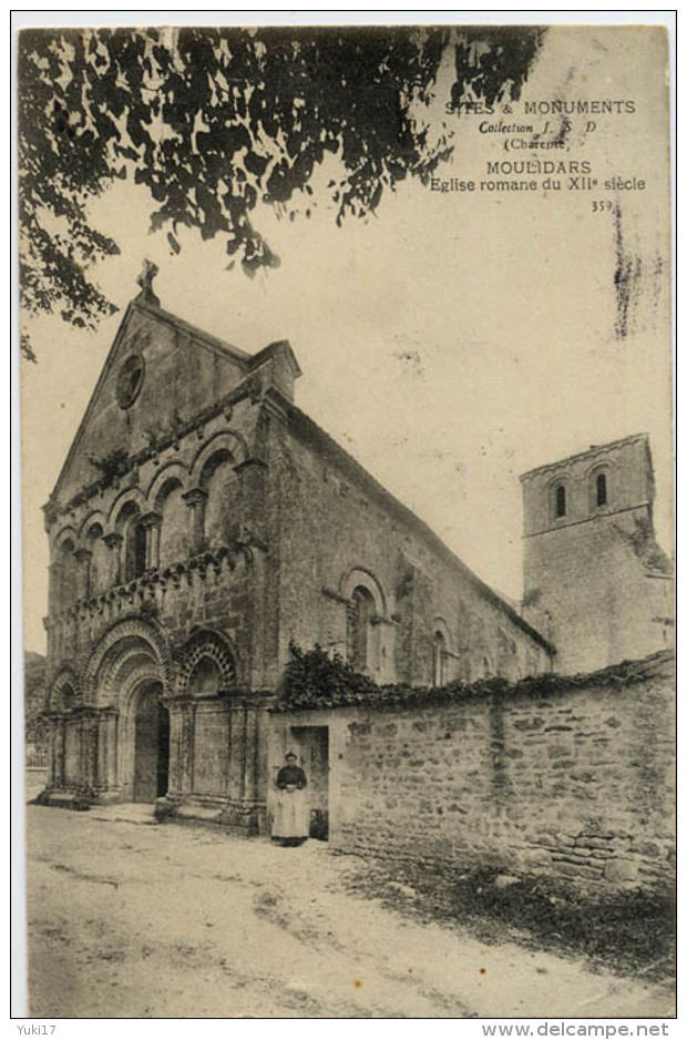 16 MOULIDARS EGLISE ROMANE - Autres & Non Classés