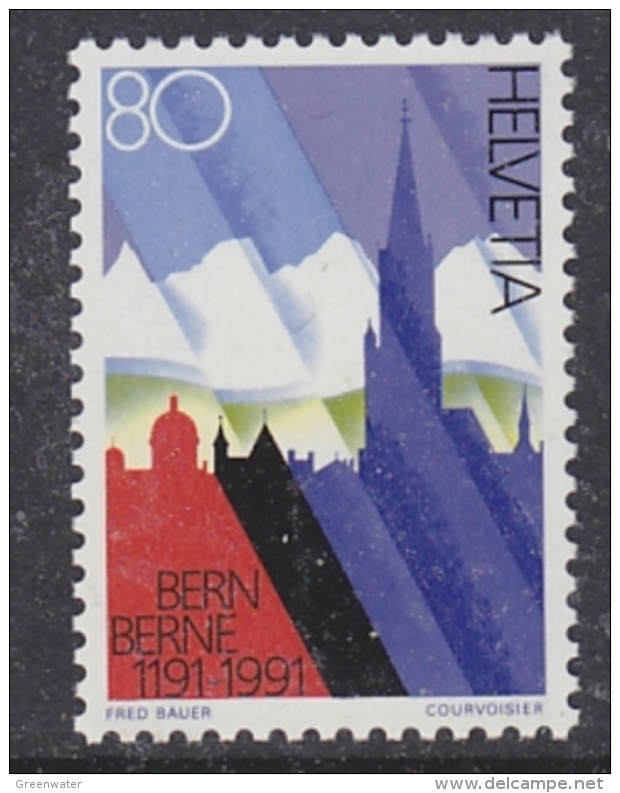 Switzerland 1991 800th Anniversary Of Bern 1v  ** Mnh (32597E) - Booklets