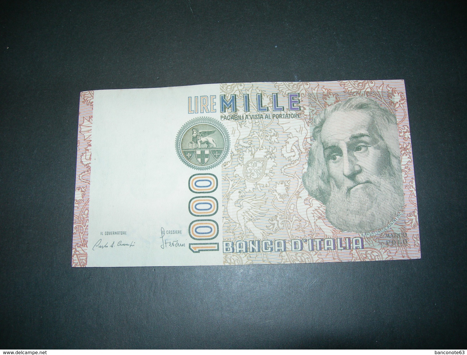 Italia. 1000 Lire - A Identifier