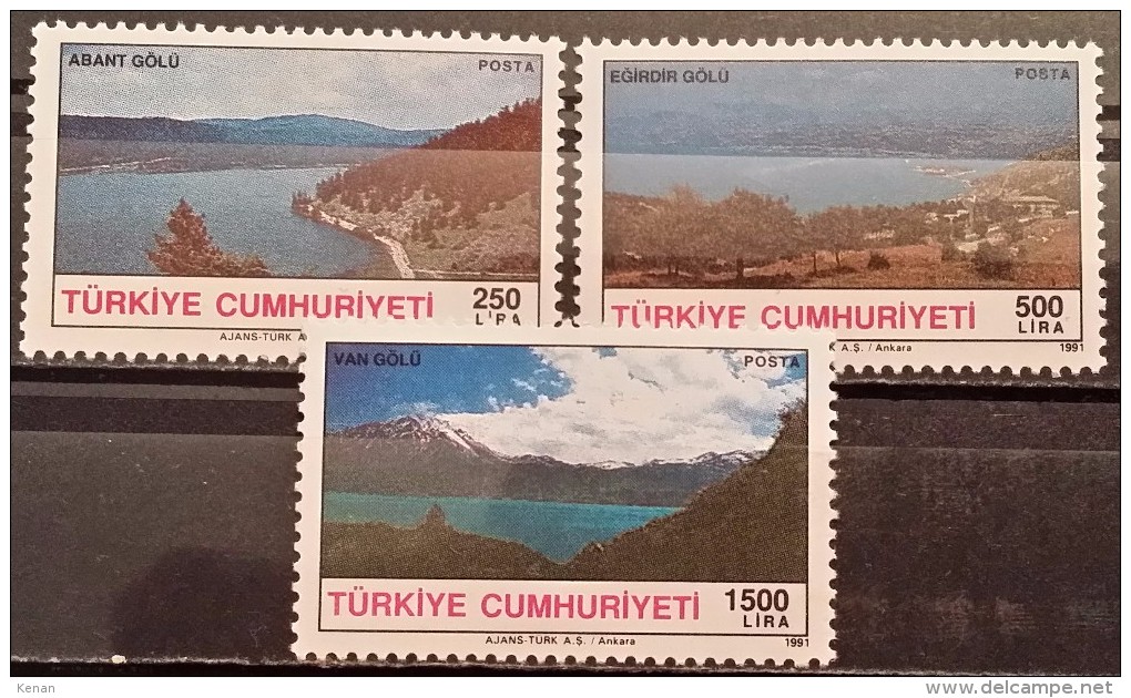 Turkey, 1991, Mi: 2918/20 (MNH) - Neufs