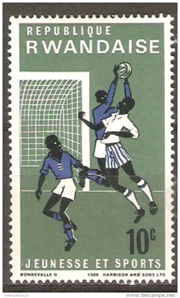 Rwanda 1966 SG 162 Youth And Sport Unmounted Mint Mounted Mint - Neufs