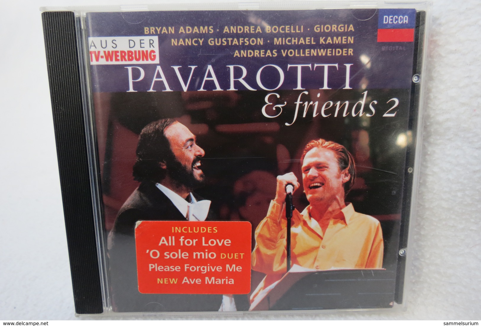 CD "Pavarotti & Friends 2" Live From The Novi Sad, Modena 1994 - Opera