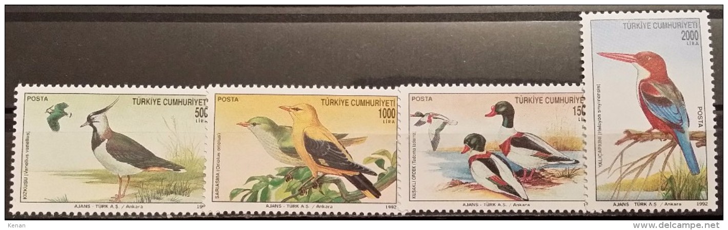 Turkey, 1992, Mi: 2954/57 (MNH) - Neufs