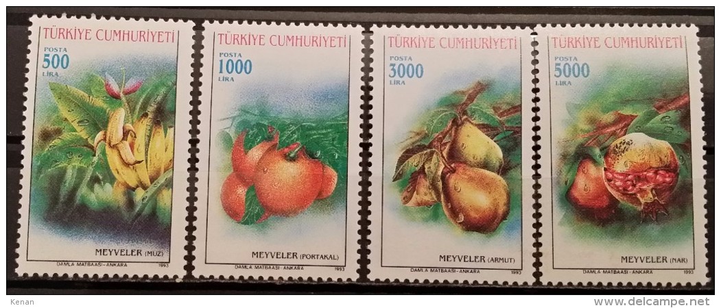 Turkey, 1993, Mi: 2980/83 (MNH) - Ungebraucht