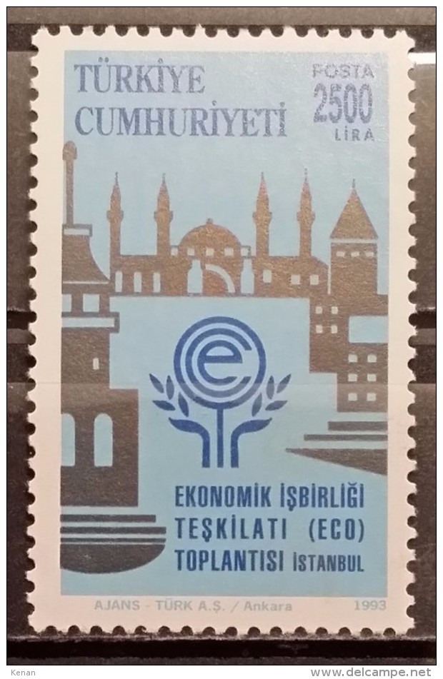 Turkey, 1993, Mi: 2988 (MNH) - Ungebraucht