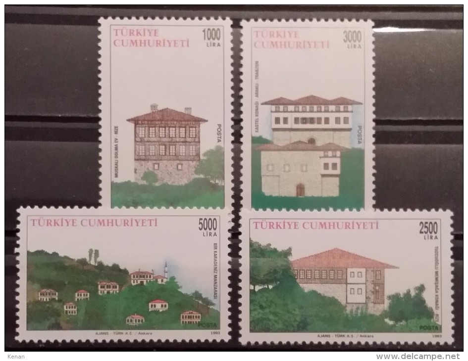 Turkey, 1993, Mi: 2989/92 (MNH) - Ungebraucht